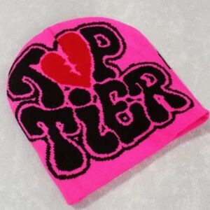 Top Tier Pink Beanie